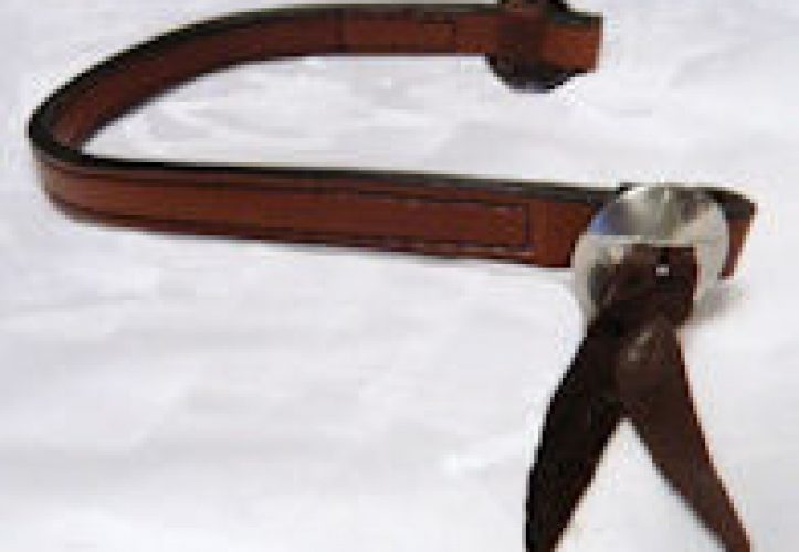 Western Leather Browband
