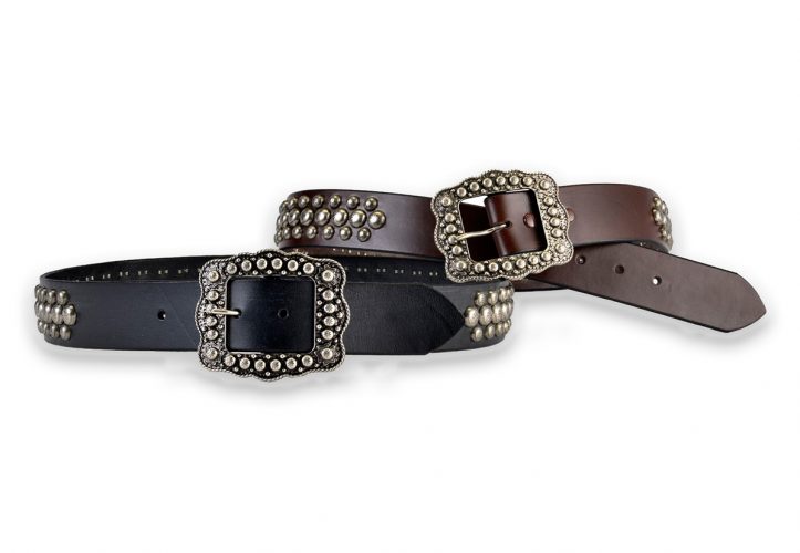 Silver Pony Ladies Spotted Belt