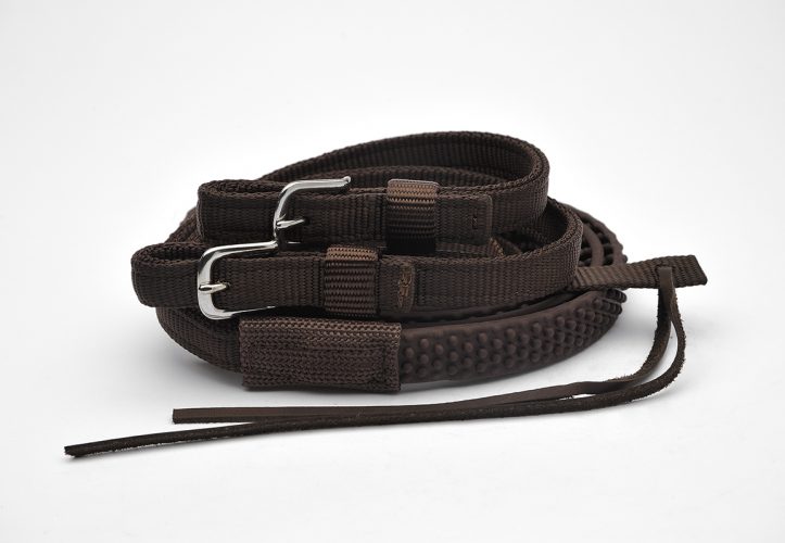 Nylon Rubber Grip Reins